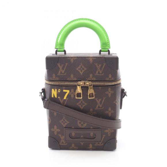 Louis Vuitton Vertical Box Trunk Handbag, Coated Canvas and Leather, Monogram... - Picture 1 of 9